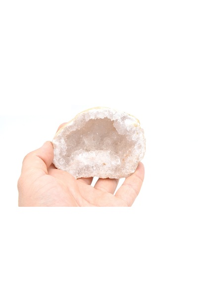 Hakiki Doğal Çöl Kuvars Taşı Kaya Parçası 252 Gram Gül Kuvars
