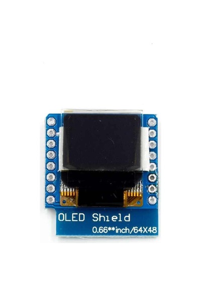 Wemos D1 Mini Oled Shield Modül 64x48 Pixel Lcd Wireless Wifi