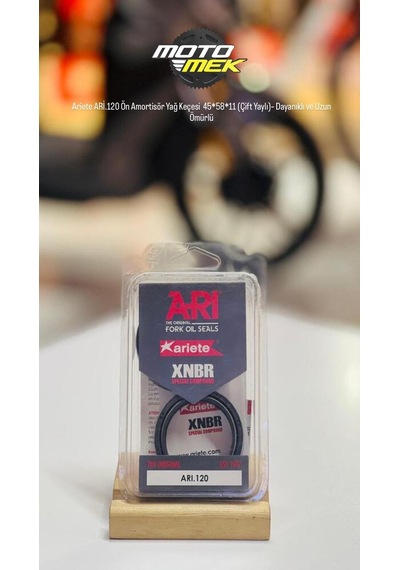 Ariete Ari.120 Ön Amortisör Yağ Keçesi 45 58 11 Çift Yaylı Dayanıklı Ve Uzun Ömürlü