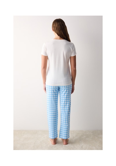 Penti Picnic Çok Renkli Pantolon Pijama Takımı