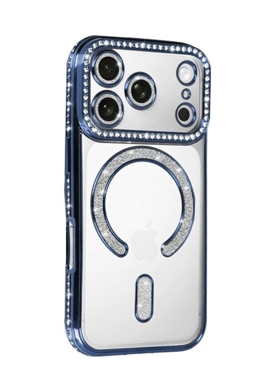 Apple İphone 17 Pro Joke Simli Magneticsafe Kılıf