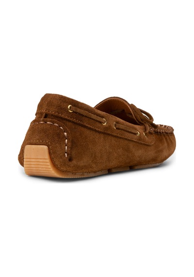 Deery Kadın Hakiki Süet Taba Rengi Loafer Ayakkabı - Dl505ztbac01