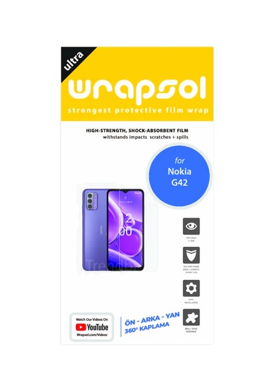 Nokia G42 Full Kaplama Ön Arka Ve Yan 360 Derece Poliüretan Film