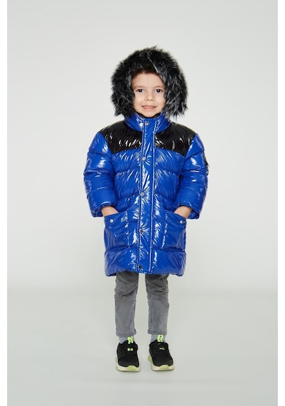 Benitto Kids Erkek Çocuk Mont 1242-saks - Mavi Saks