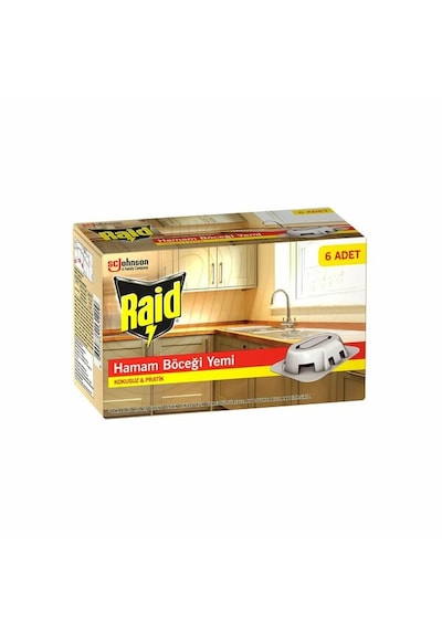 Lunaev Raid 6 Parça Hamam Böcek Yemi Haşere I