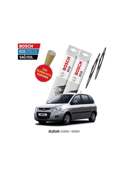 Bosch Eco Hyundai Matrix Silecek Takımı (2001-2010)