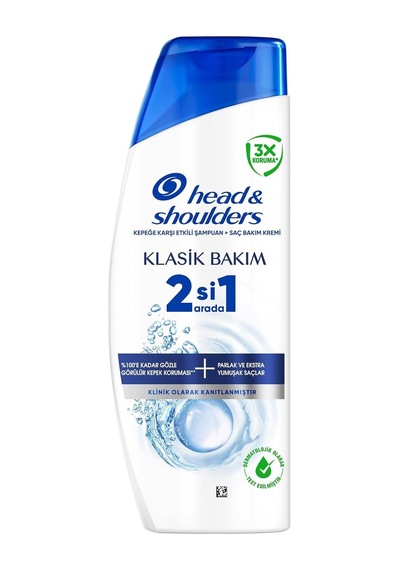 Head &amp Shoulders Klasik Bakım 2'si 1 Arada Kepeğe Karşı Etkili Şampuan 300ml