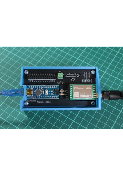 Lora Haberleşme Modülü Için Lora-nano Geliştirme Kiti V3 - Mavi Kutulu ( Lora Ve Arduino Nano Dahil)