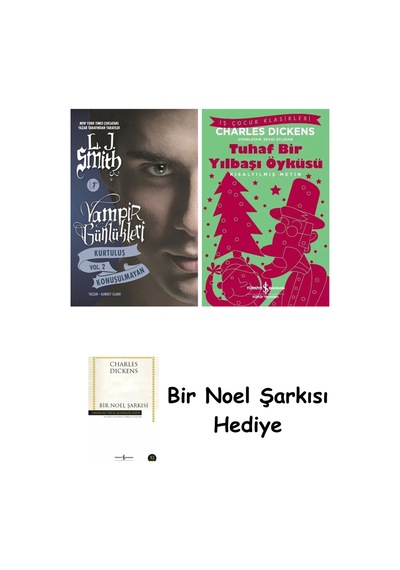 Vampir Günlükleri - Kurtuluş Vol. 2 Konuşulmayan + Tuhaf Bir Yılbaşı Öyküsü + Bir Noel Şarkısı
