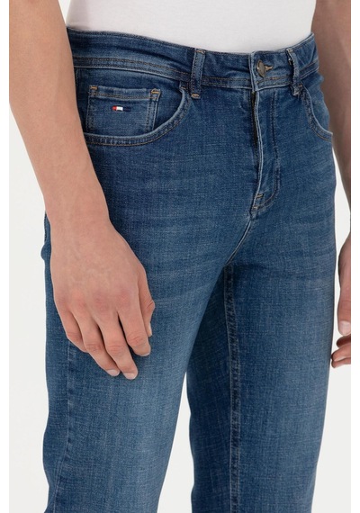 U.S. Polo Assn. Erkek İndigo Jean Pantolon 1684865