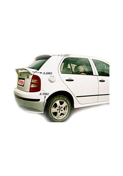 Skoda Fabia 1 6y Hb Spoiler Camüstü Fiber 1999 2007