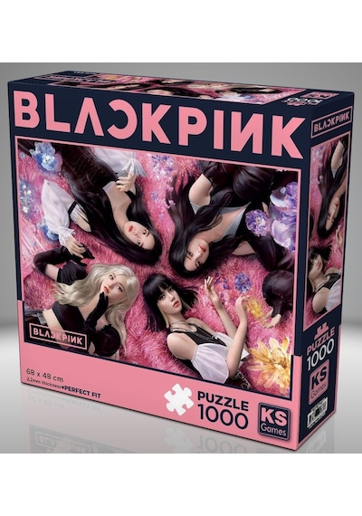 Ks Games 1000 Parça Black Pink Puzzle