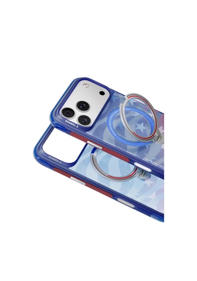 Torras Apple iPhone 17 Pro / 18 Pro Uyumlu Ostand Q3 Air World Cup Serisi Magsafe Kılıf Kırmızı Mavi