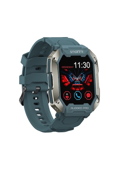 Smartmi Rugged Pro Akıllı Saat Mavi (İthalatçı Garantili)