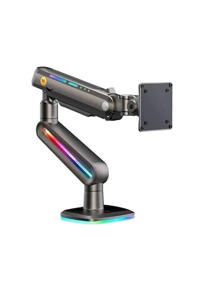 Rgb Aydınlatmalı Profesyonel Oyuncu Monitör Standı, 32"-60" Uyumlu