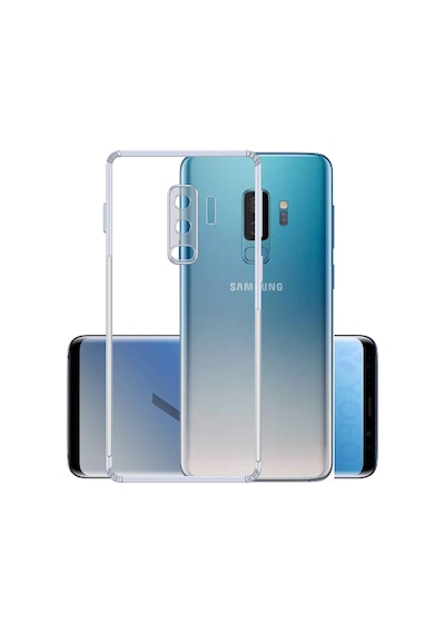 Kvy Samsung Galaxy Uyumlu S9 Plus Kamera Korumalı Süper Silikon Kılıf