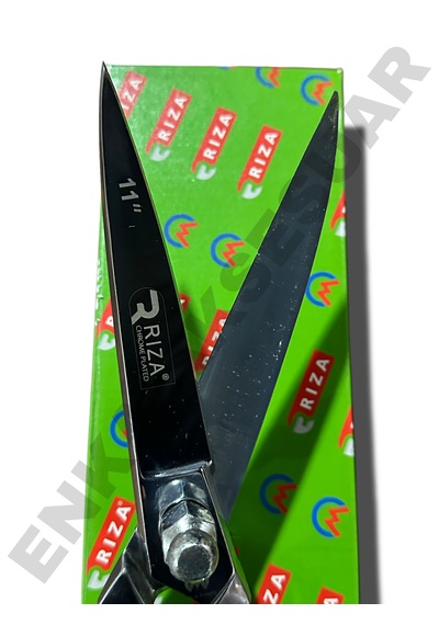 Rıza 8257-11 Inc Komple Krom Kaplama Tezgah Makası Vidalı Sistem - Ayarlanabilir Sıkılık