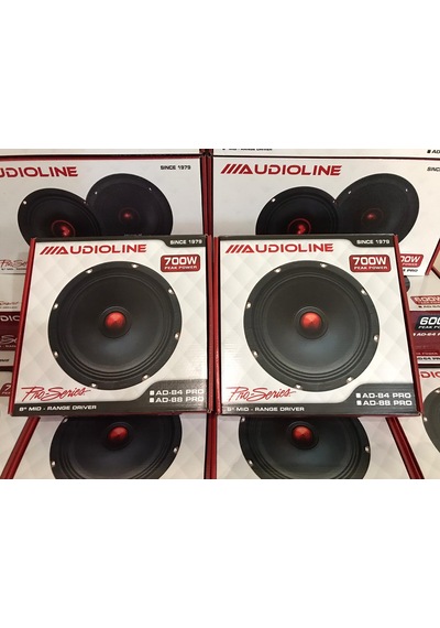 Audioline Ad-84. Ad-88 20 Cm Çifti 1400 Watt 300 Rms Midrange