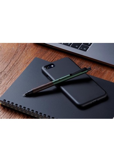 Mitsubishi Pencil Kurutoga Wood 0.5mm Forest Green Yeşil