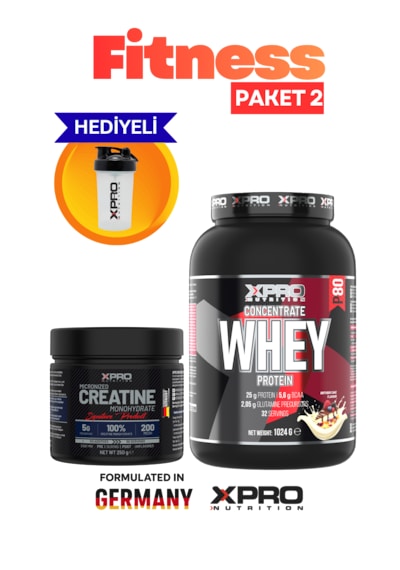 Whey Birthdaycake 1024 Gr + 250 Gr Creatine Paketi Karışık