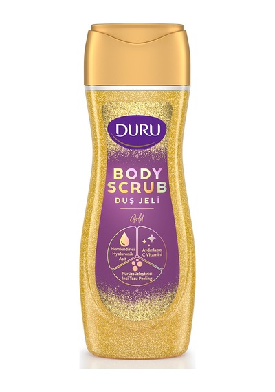 Duru Body Scrub Duş Jeli Gold 650 Ml 5 Adet Diğer