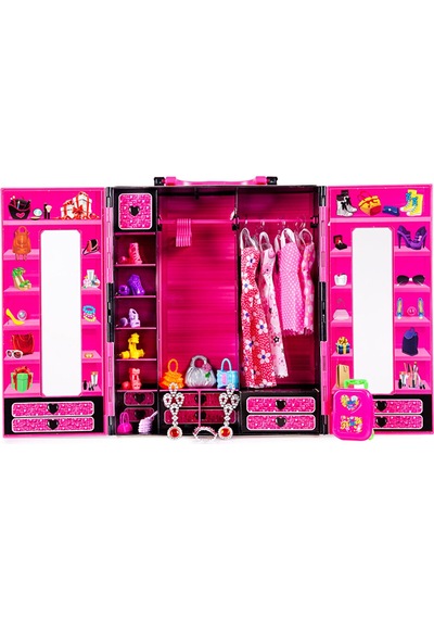 Beauty Aksesuarlı Gardrop 3 Adet