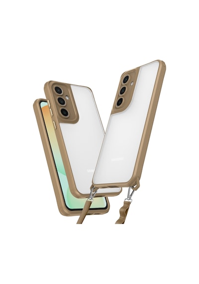 Galaxy A36 Kılıf Penta Silikon Kılıf - Çöl Titanyum