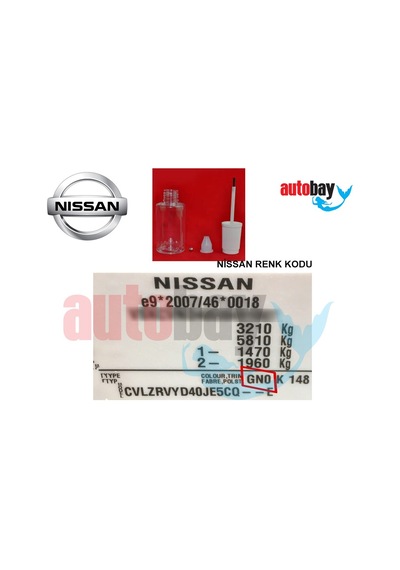 Fırçalı Rötuş Boyası  (Her Marka Araç Için ) Özel Üretim 30 ML