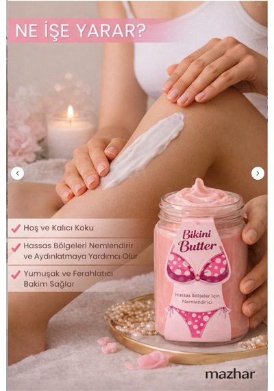 Bikini Butter Nemlendirme Ve Beyazlatma Cilt , Dirsek, Koltuk Altı, İntim
