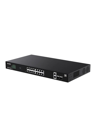 Tenda Teg2220p-16-250w 16ge Poe Port 250w , 2x Uplink, 2xsfp Cloud Yönetilebilir