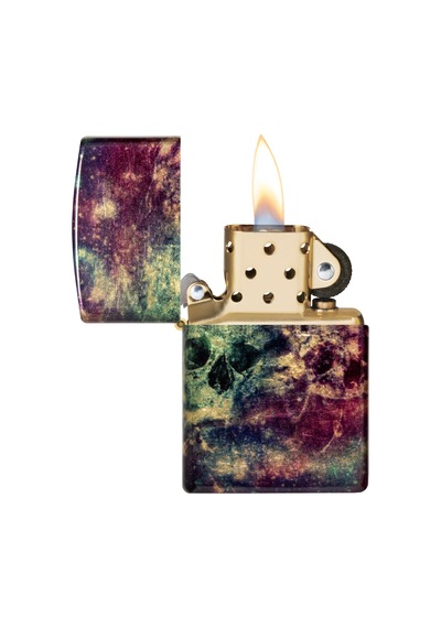 Zippo 48458 Galaxy Skull Design Çakmak