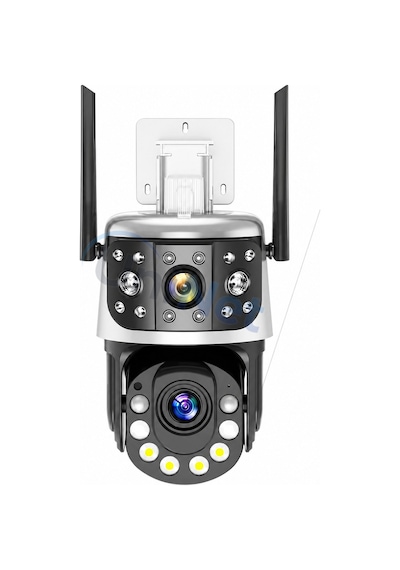 Uninet 36x Optik Zoom 8mp Çift Kameralı Wifi Ptz Güvenlik Kamerası 355 Döner Başlıklı Ve Gece Görüşlü İp Kamera - 8 MP
