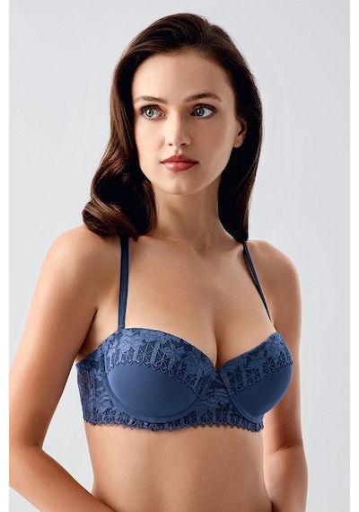 New Bra 33-8370 Desteksiz Sütyen Antrasit