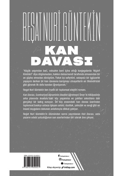 Kan Davası Yeni Kapak
