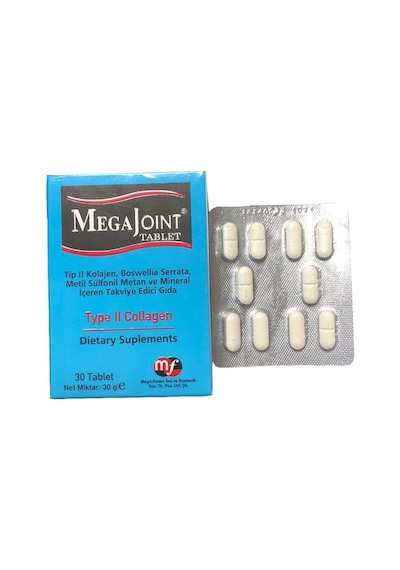 Mega Farma Megajoint Tip Ii Kolajen 30 Tablet