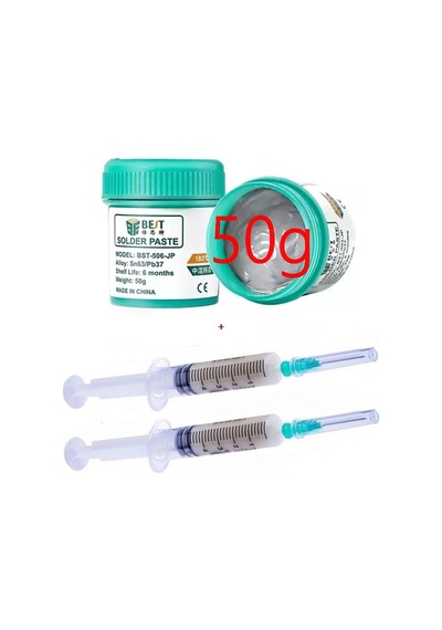 Solder Krem Lehim Best 50g Sıvı Lehim Ve Flux Lehim Toplama Seti