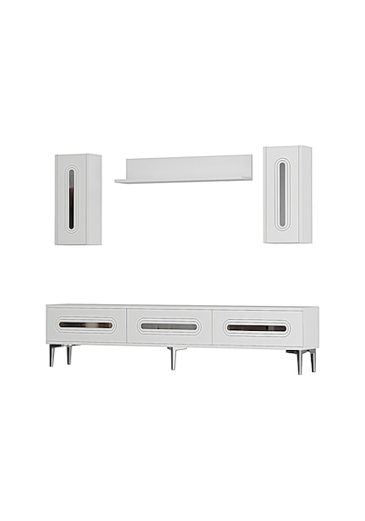 Tvr1804bs - Rany Tvr180 Ünitesi Takım Beyaz-sılver 180cm
