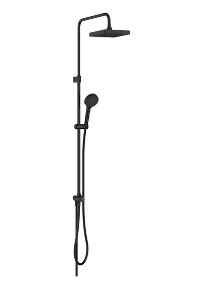 Artema Base S 200 Duş Kolonu,mat Siyah A4591136 Çok Renkli