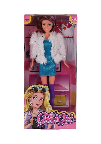 Wg-66770 Parlak Elbiseli Ceketli Bebek 29 Cm -vardem - Mıex-891727 1 Adet