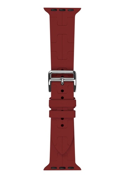 Apple Watch 7 45mm Uyumlu Silikon Kordon Krd-92 - Starlight - T29721