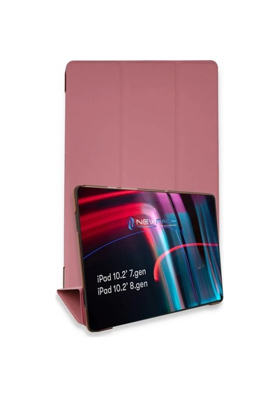 Mey İthalat Apple iPad 10.2 7.nesil Kılıf Tablet Smart Kılıf - Pembe Tablet Kılıfı