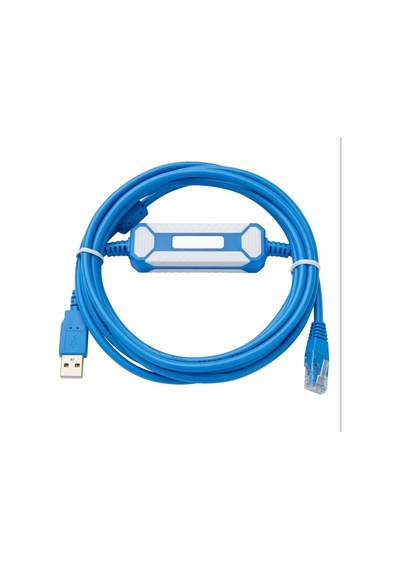 Uc-prg020-12a Delta Usb Plc Programlama Kablosu Round 8 Pin Db9 Hmi Text Panel