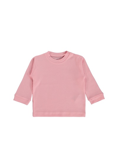 Minidamla Basic 3'lü Set 6-18 Ay Sweatshirt - Pembe