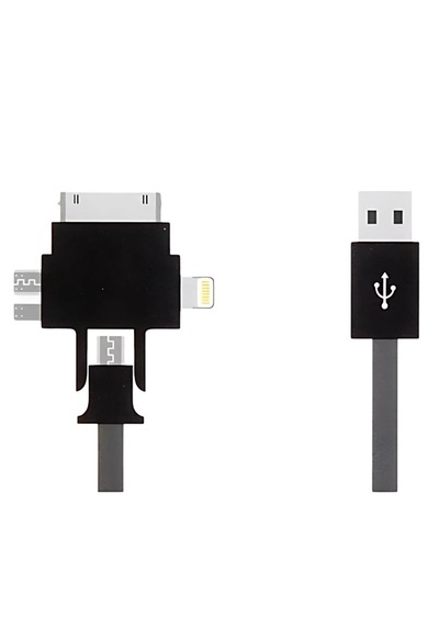Usb Universal 4 İn 1 Çoklu Şarj Ve Data Kablosu 1 Metre