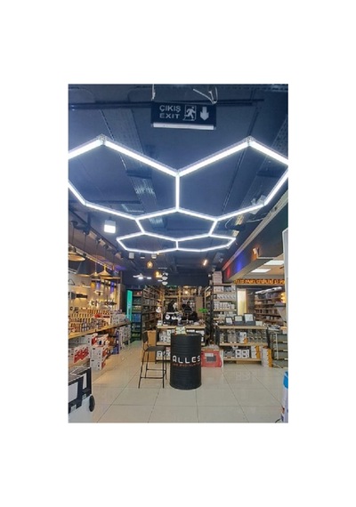 Ct-9082 Anzer Led Lıneer Armatür Beyaz Işık Beyaz