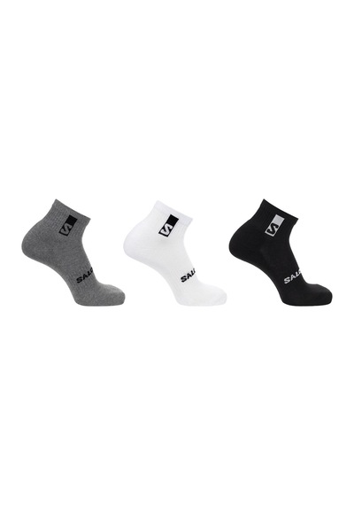 Salomon Everyday Ankle 3-pack Unisex Çorap Lc2086700 Siyah