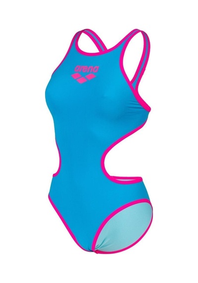 Arena Bayan Antrenman Mayo W One Bıglogo One Pıece 001198890 Yzm Mavi - Pembe