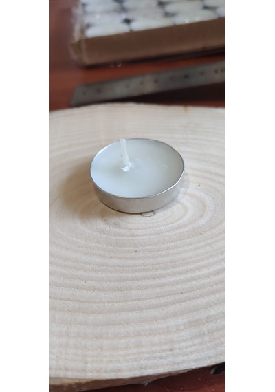 50'li Paket Tealights Mum 6gr 3,5 Cm Genişlik X 7 Mm Yükseklik