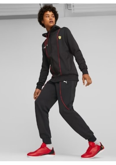 Puma Ferrari Drift Cat Decima 307193-08 Erkek Spor Sneaker Ayakkabı Kırmızı-Siyah Kırmızı - Siyah