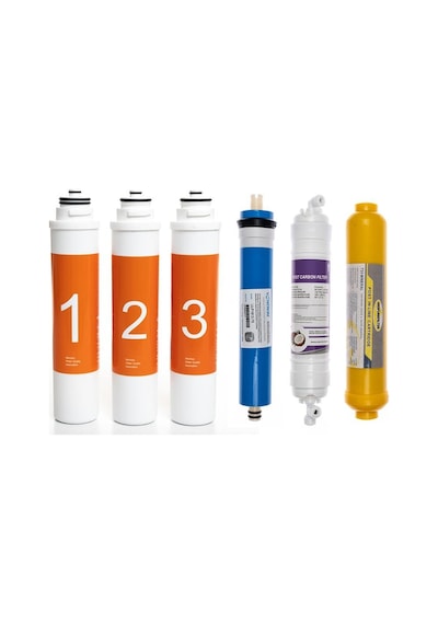 Sulook Waterlife Su Arıtma Cihazı Uyumlu Tak-Çevir 6'Lı Filtre 533716682